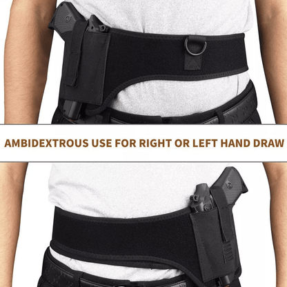 Tactical Concealed Carry Shoulder Waist Pistol Holster Universal Hand Gun Holder Pouch with Adjustable Straps for Chest