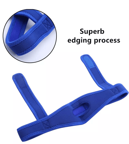 Snore Stop Anti Snoring Chin Strap – Sleep Apnea Belt for Mouth Breathers, Adjustable Neoprene Jaw Support