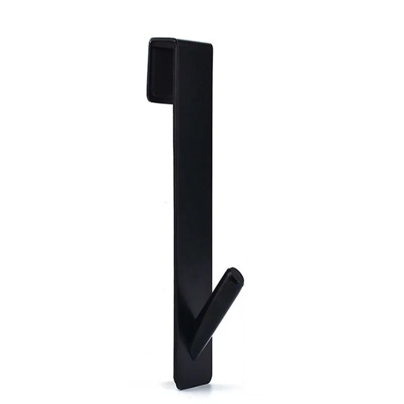 Stainless Steel S-Shape Door Back Towel Rack – Bathrobe Hanger & Holder Hooks for Shower & Bathroom