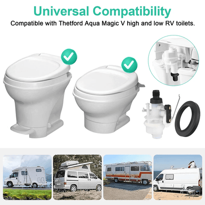 Upgraded Thetford Aqua Magic V RV Toilet Water Valve Replacement Part