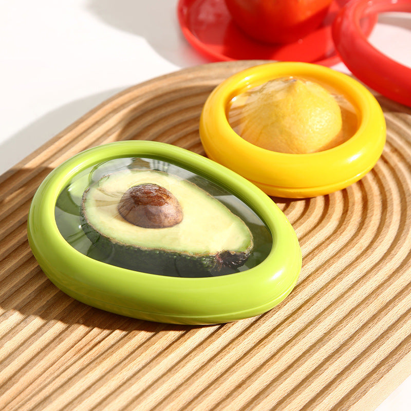 Silicone Food Storage Container Set, Leakproof, Stackable & Portable Fresh-Keeping Box for Fruits & Vegetables