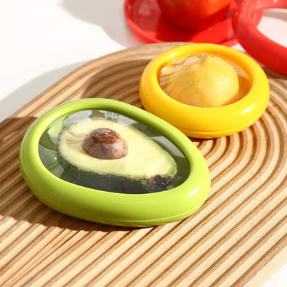 Silicone Food Storage Container Set, Leakproof, Stackable & Portable Fresh-Keeping Box for Fruits & Vegetables