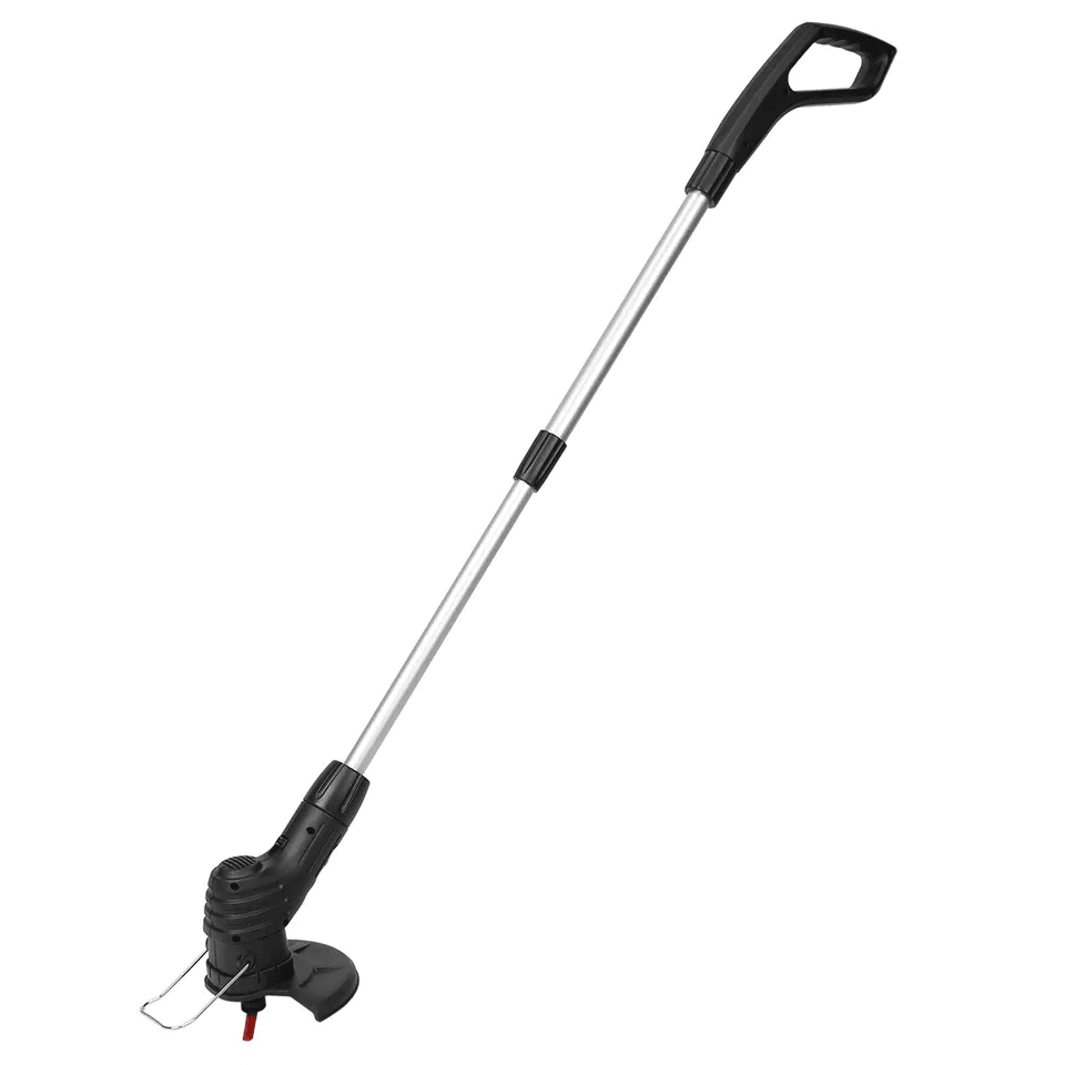Cordless Electric Weed Trimmer & Lawn Edger with Rechargeable Battery and Extendable Pole