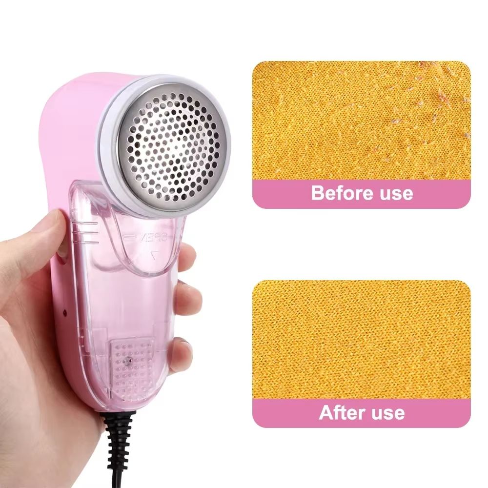 Portable Lint Remover, Electric Fabric Shaver for Clothes, Sweaters & Pilling Removal, Fast Fluff & Fuzz Ball Cleaner