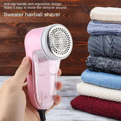 Portable Lint Remover, Electric Fabric Shaver for Clothes, Sweaters & Pilling Removal, Fast Fluff & Fuzz Ball Cleaner