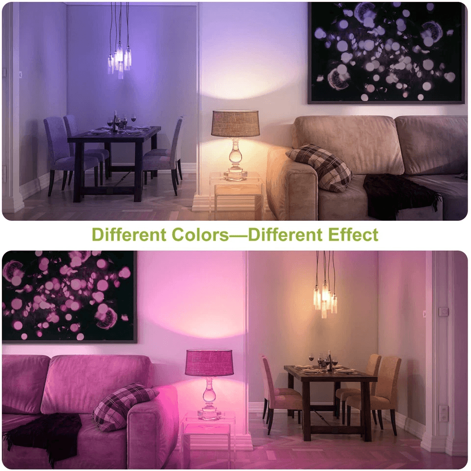 RGB LED Party Magic Bulb Light with Remote Color Changing Decorative LED Bulb