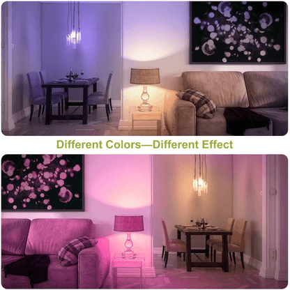 RGB LED Party Magic Bulb Light with Remote Color Changing Decorative LED Bulb