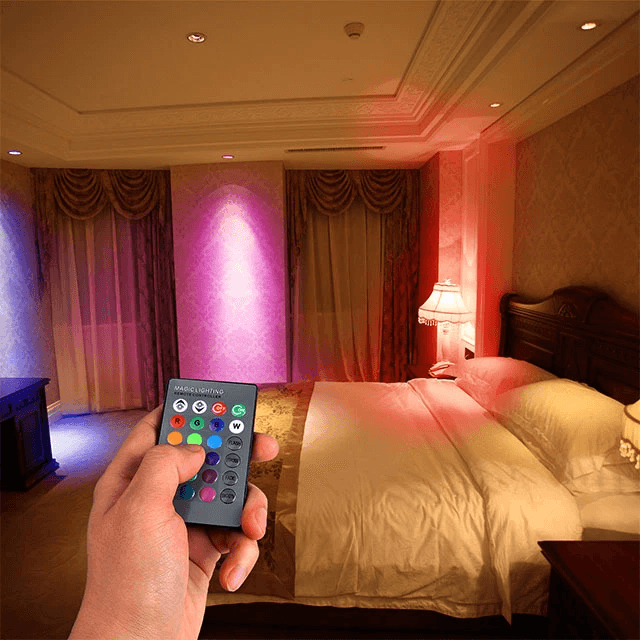 RGB LED Party Magic Bulb Light with Remote Color Changing Decorative LED Bulb