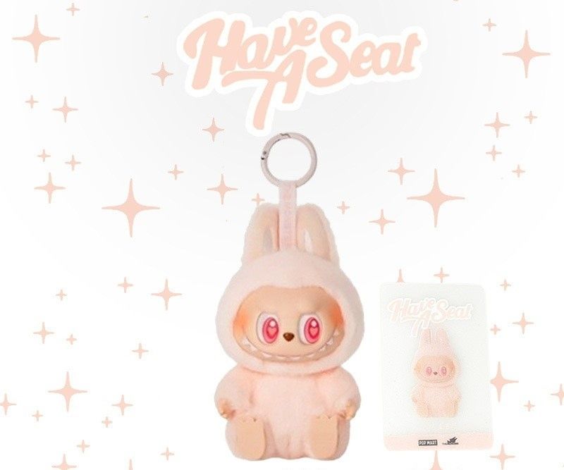 Anime Doll Keychain, 2nd Generation Vinyl Pendant Toy (Cute Girlfriend Birthday Gift, Party Series Collectible)