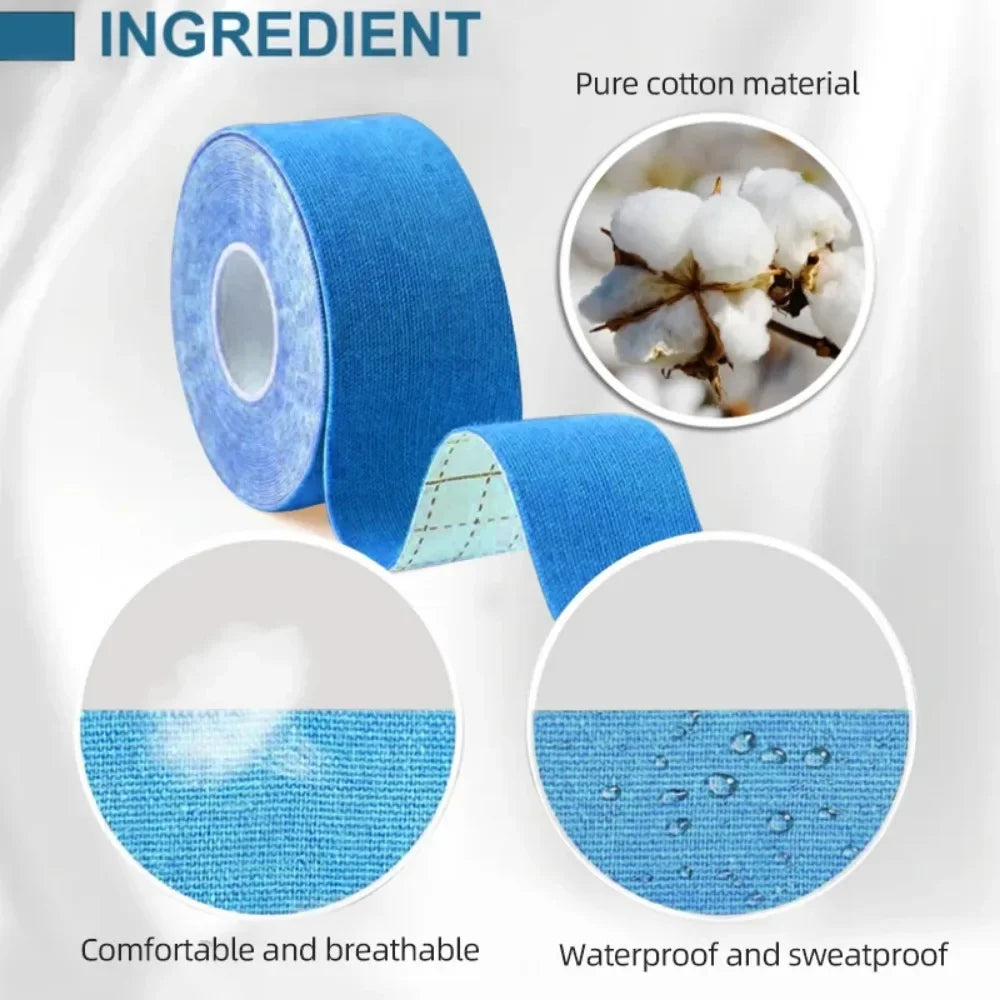 Kinesiology Tape for Face V Line, Neck & Eyes Lifting Wrinkle Remover Sticker Facial Skin Care Elastic Bandage