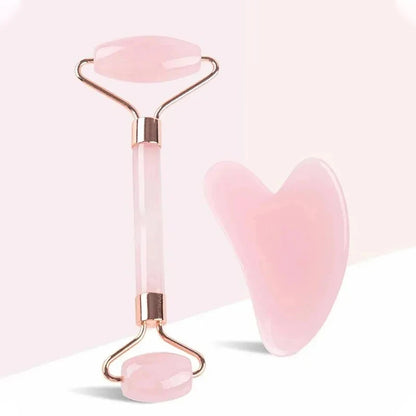 Face & Neck Resin Roller Massager, Double-Ended Beauty Scraping Stick for Relaxation