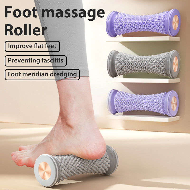 Foot Massager Roller, Plantar Fascia & Leg Muscle Relaxation for Reflexology & Yoga Care