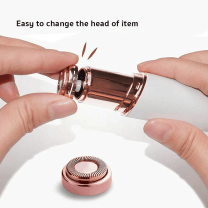 For Flawless Hair Remover 4pcs Replacement Heads – Compatible Blade Refills for Painless Facial Hair Removal