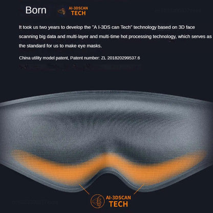 Dreamlight 2S Generation Sleep Mask, Full Shading Eye Cover for Travel & Home Use, Breathable Polyester Fiber Design