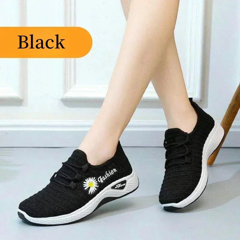 Lightweight Sneakers for Women, Breathable Net Shoes with Comfortable Soft Sole, Casual Adult Sneakers for Walking