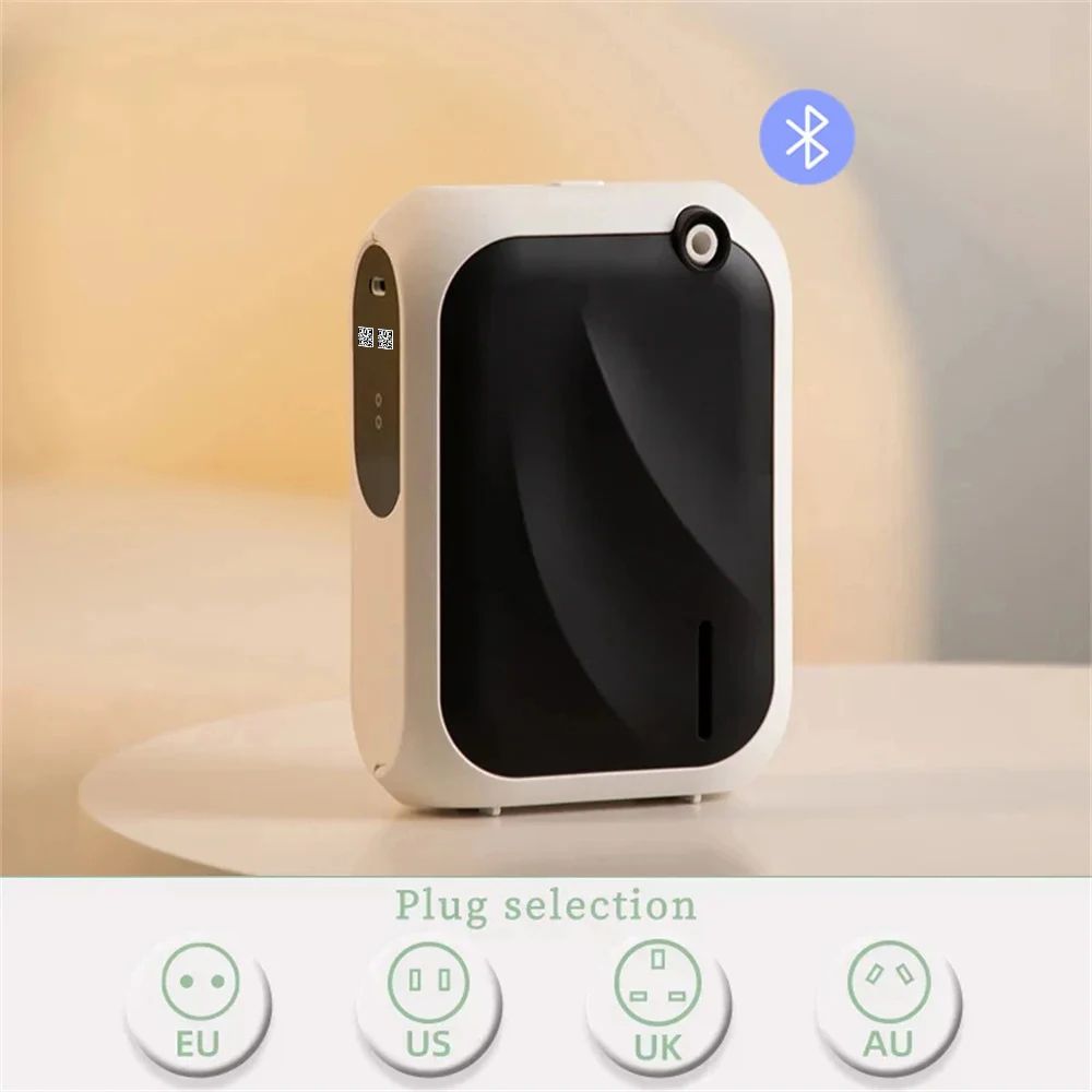 Aroma Diffuser Scent Machine with Bluetooth APP Control, Wall-Mountable Fragrance Smell Distributor for Home & Office