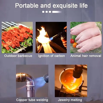 Multi-Purpose Butane Torch – Adjustable Flame Gun for Cooking, Camping, Welding & DIY Heating Tasks