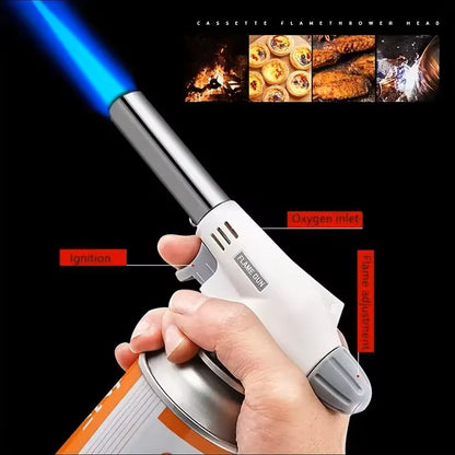 Multi-Purpose Butane Torch – Adjustable Flame Gun for Cooking, Camping, Welding & DIY Heating Tasks