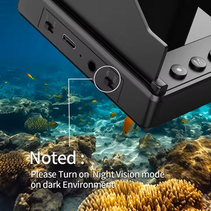 Portable 4.3" Underwater Fishing Camera with 1080P Night Vision