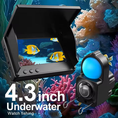 Portable 4.3" Underwater Fishing Camera with 1080P Night Vision