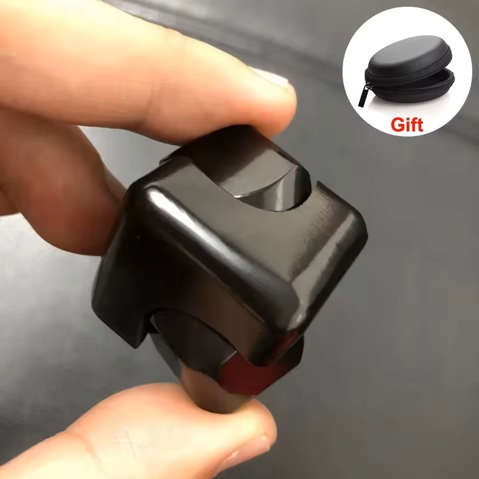 Alloy Cube Spinner Fidget Toy for Adults Anti Stress Portable Finger Gyroscope
