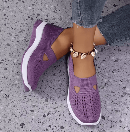 2024 Women's Breathable Slip-On Fashion Sneakers Lightweight Trendy and Summer Ready