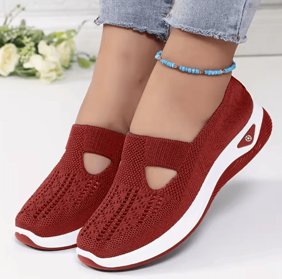 2024 Women's Breathable Slip-On Fashion Sneakers Lightweight Trendy and Summer Ready