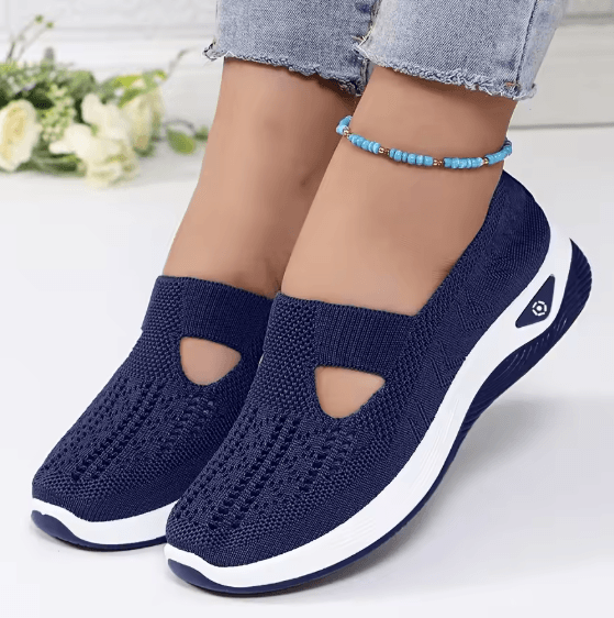 2024 Women's Breathable Slip-On Fashion Sneakers Lightweight Trendy and Summer Ready