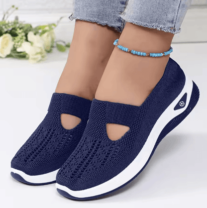 2024 Women's Breathable Slip-On Fashion Sneakers Lightweight Trendy and Summer Ready