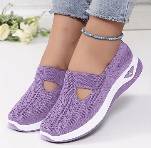 2024 Women's Breathable Slip-On Fashion Sneakers Lightweight Trendy and Summer Ready