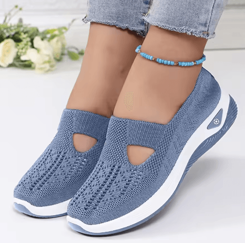 2024 Women's Breathable Slip-On Fashion Sneakers Lightweight Trendy and Summer Ready