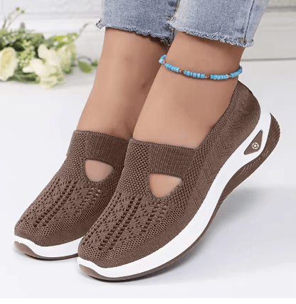 2024 Women's Breathable Slip-On Fashion Sneakers Lightweight Trendy and Summer Ready
