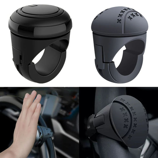 Steering Wheel Booster Spinner Knob with Power Handle Ball & Metal Bearing for Effortless One-Handed Driving Control
