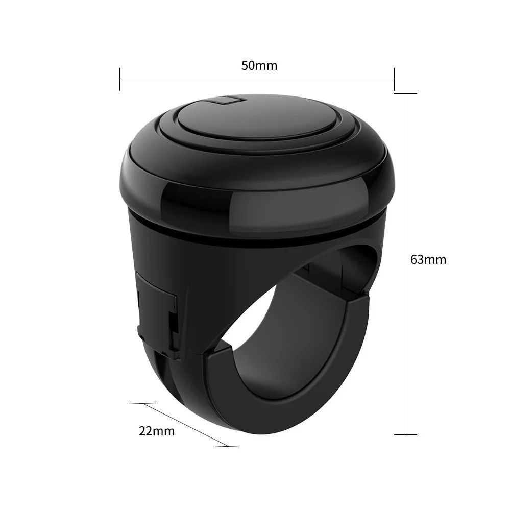 Steering Wheel Booster Spinner Knob with Power Handle Ball & Metal Bearing for Effortless One-Handed Driving Control
