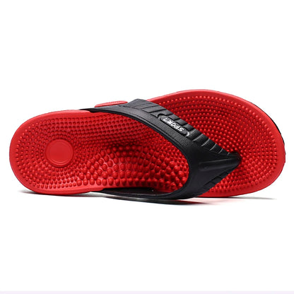 Luxury Massage Slippers, Summer Breathable Beach Shoes for Men & Women, Comfortable Flip Flops
