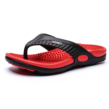 Luxury Massage Slippers, Summer Breathable Beach Shoes for Men & Women, Comfortable Flip Flops