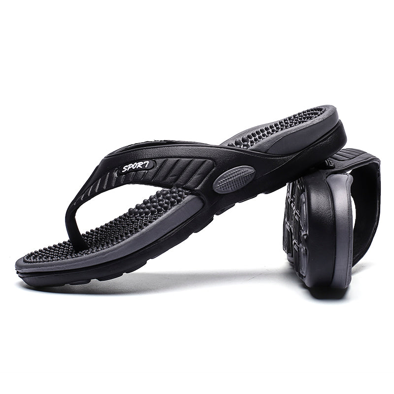 Luxury Massage Slippers, Summer Breathable Beach Shoes for Men & Women, Comfortable Flip Flops