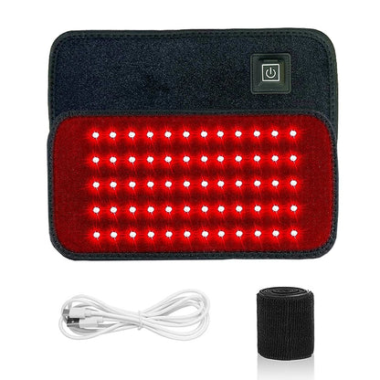 LED Red & Infrared Light Therapy Belt, Back Pain Relief, Fat Burn Wrap, Full Body Slimming & Recovery Heat Pad