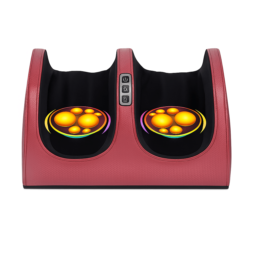 Heated Foot Massager with Compression & Deep Kneading Electric Foot Spa for Pain Relief & Relaxation
