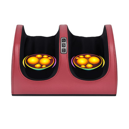 Heated Foot Massager with Compression & Deep Kneading Electric Foot Spa for Pain Relief & Relaxation