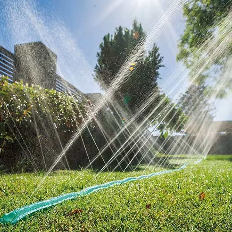 Flexible Garden Soaker Hose with Adjustable Sprinkler Spray Set for Lawn Irrigationdasd