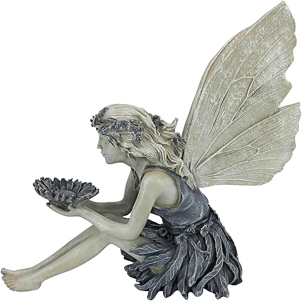 Fairy Angel Resin Statue – Handcrafted Garden Decoration & Jewelry Display Ornament