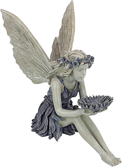 Fairy Angel Resin Statue – Handcrafted Garden Decoration & Jewelry Display Ornament