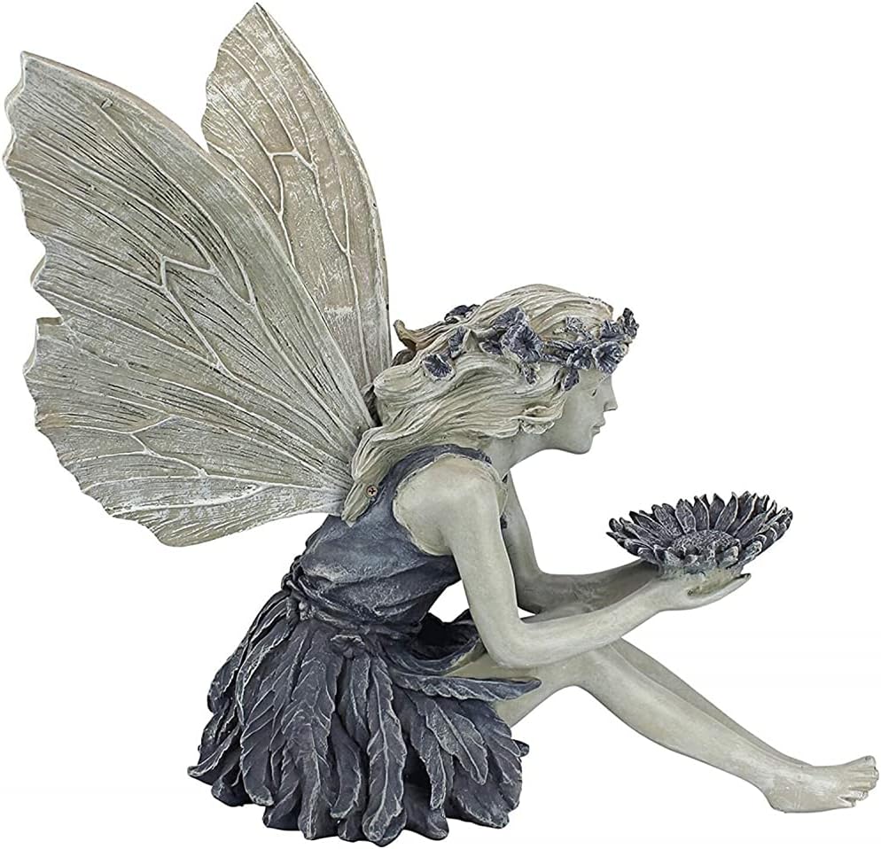 Fairy Angel Resin Statue – Handcrafted Garden Decoration & Jewelry Display Ornament