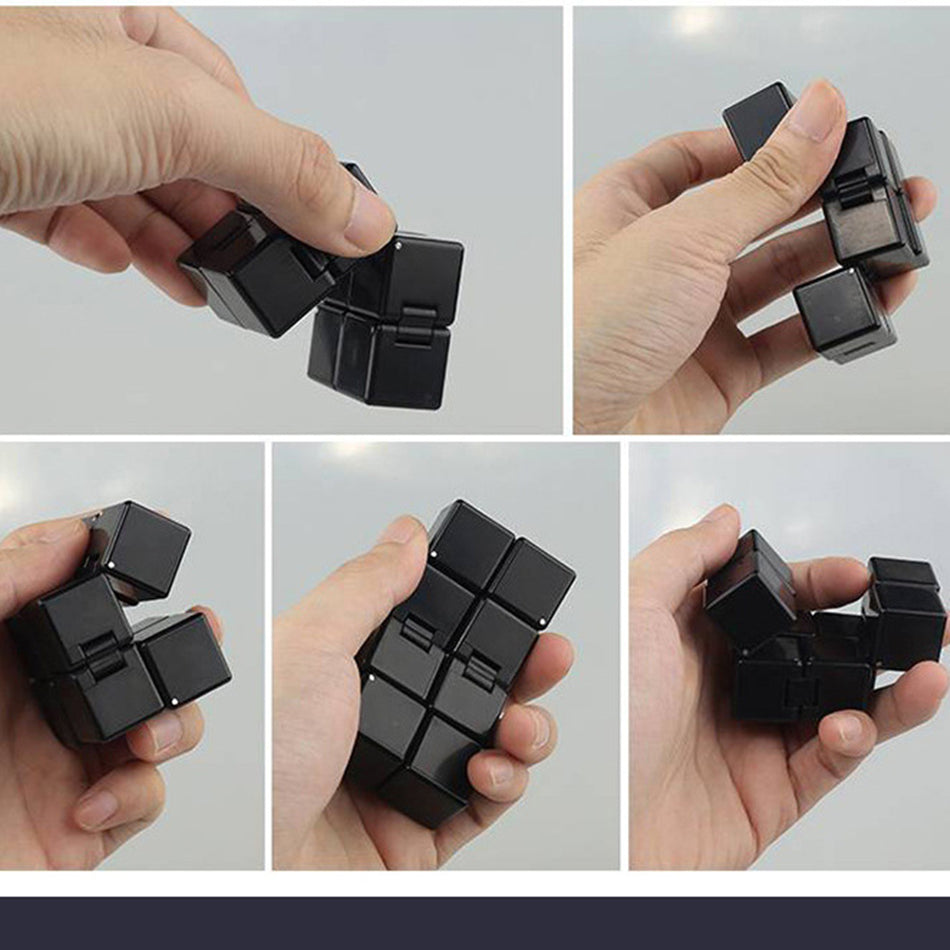 Mini Infinity Magic Cube, Educational Antistress Toy for Children & Adults | Relaxing Foldable Puzzle