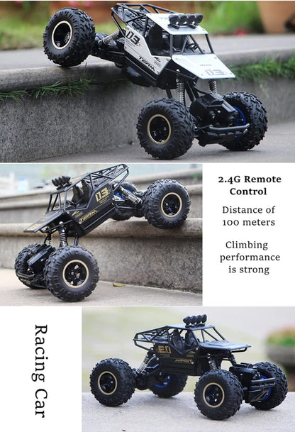 High-Speed 4WD RC Car for Kids – Off-Road Buggy with 2.4GHz Remote Control