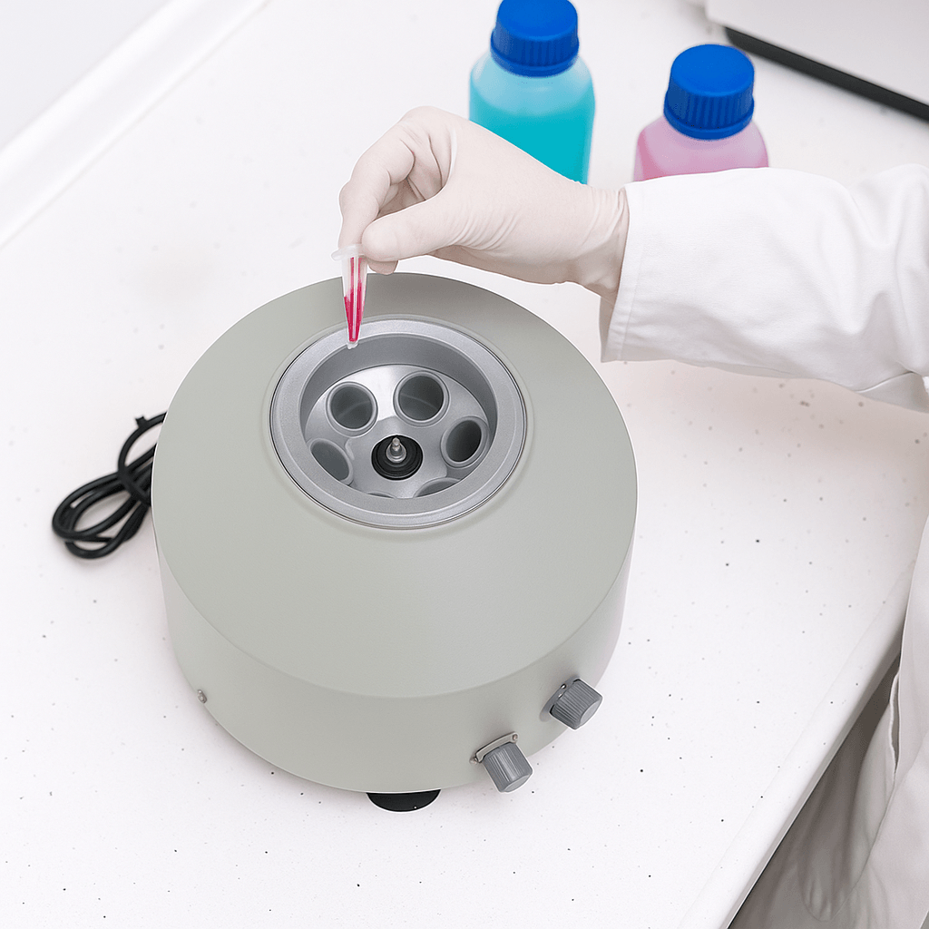 800-1 Electric Centrifuge Machine 110V, 4000 RPM, 6 x 0.67 fl oz Tubes