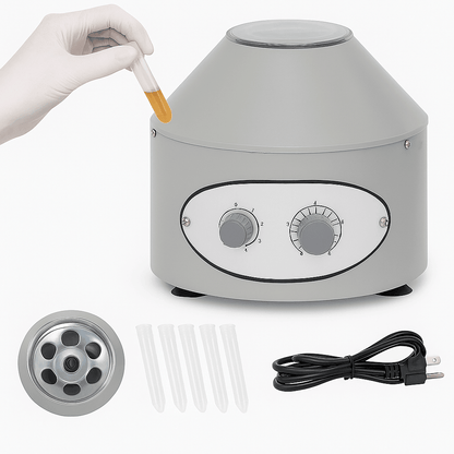 800-1 Electric Centrifuge Machine 110V, 4000 RPM, 6 x 0.67 fl oz Tubes