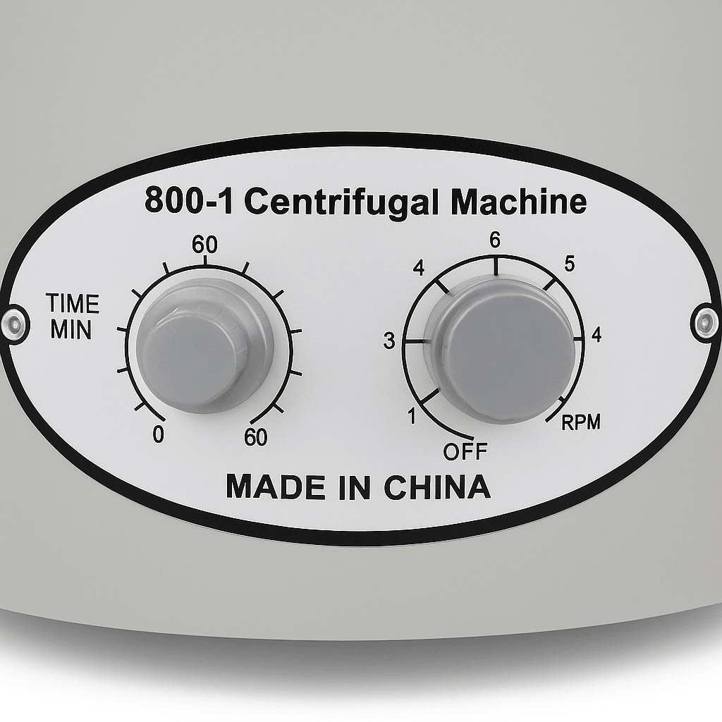 800-1 Electric Centrifuge Machine 110V, 4000 RPM, 6 x 0.67 fl oz Tubes