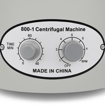 800-1 Electric Centrifuge Machine 110V, 4000 RPM, 6 x 0.67 fl oz Tubes